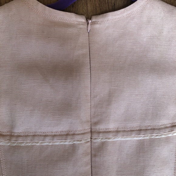 LIDA BADAY Vintage Linen Dress with Silk Lining - Picture 6 of 7
